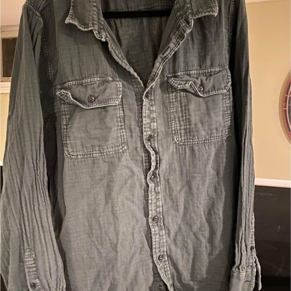 Buck mason xxl button down shirt